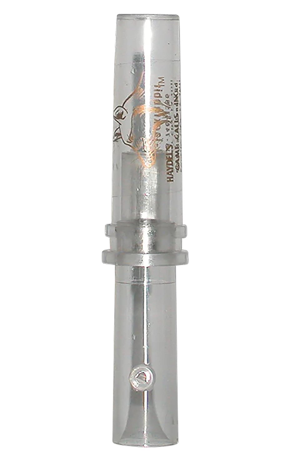 Haydel's Game Calls GHC Government Hunter  Open Call Cottontail/Jackrabbit Sounds Attracts Predators Clear Acrylic