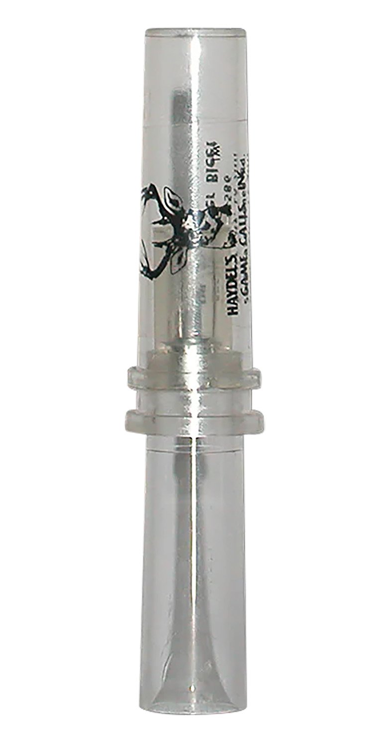 Haydel's Game Calls DB85 Deer Bleat  Open Call Doe Sounds Attracts Deer Clear Acrylic