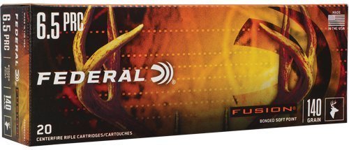 FEDERAL FUSION 6.5 PRC - 140GR FUSION 20RD 10BX/CS