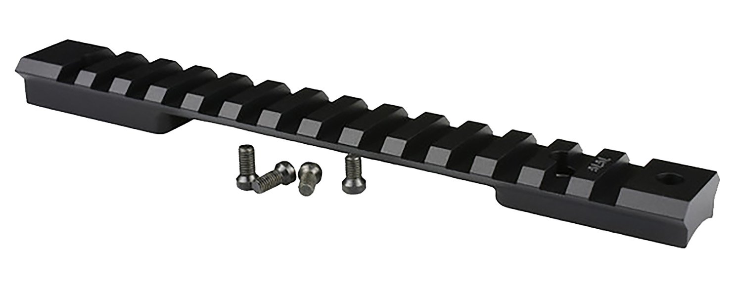 Warne 76T320MOA Mountain Tech Tactical Rail Black Anodized Aluminum Tikka T3/T3X Rifle Short Action, 20 MOA