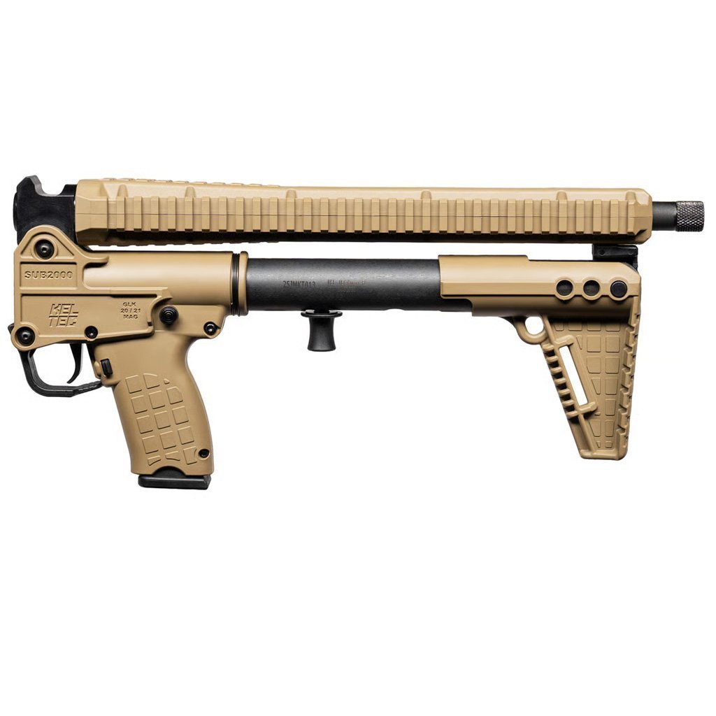 Keltec SUB2000 Gen 3 Rifle 10 mm 16.15 in. Tan 15 rd.
