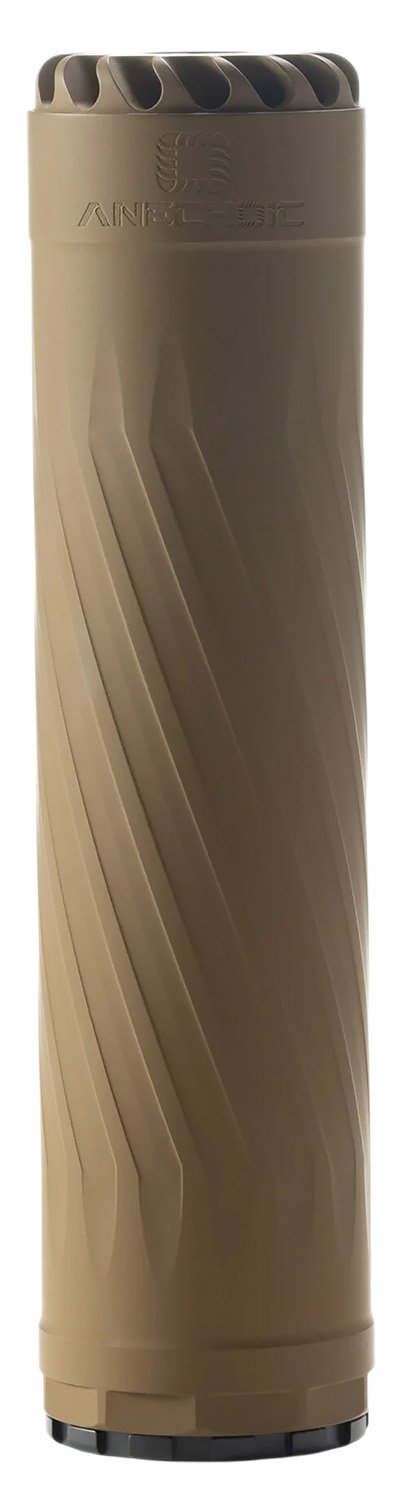 Anechoic X35FDE Anechox 35 35Cal/338Lapua Flat Dark Earth Stainless Steel/Titanium 1 3/8"x24 w/ 1/2"x28 DTA