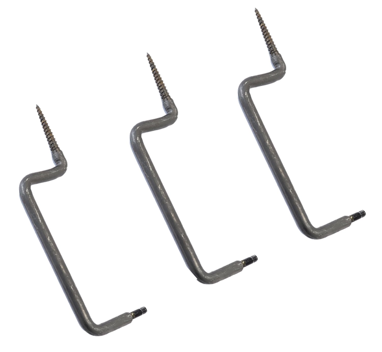 Stealth Cam STCTS3PK Tree Screw Mounts Compatible With 1/4"-20 thread adapter Black 3 Per Pkg