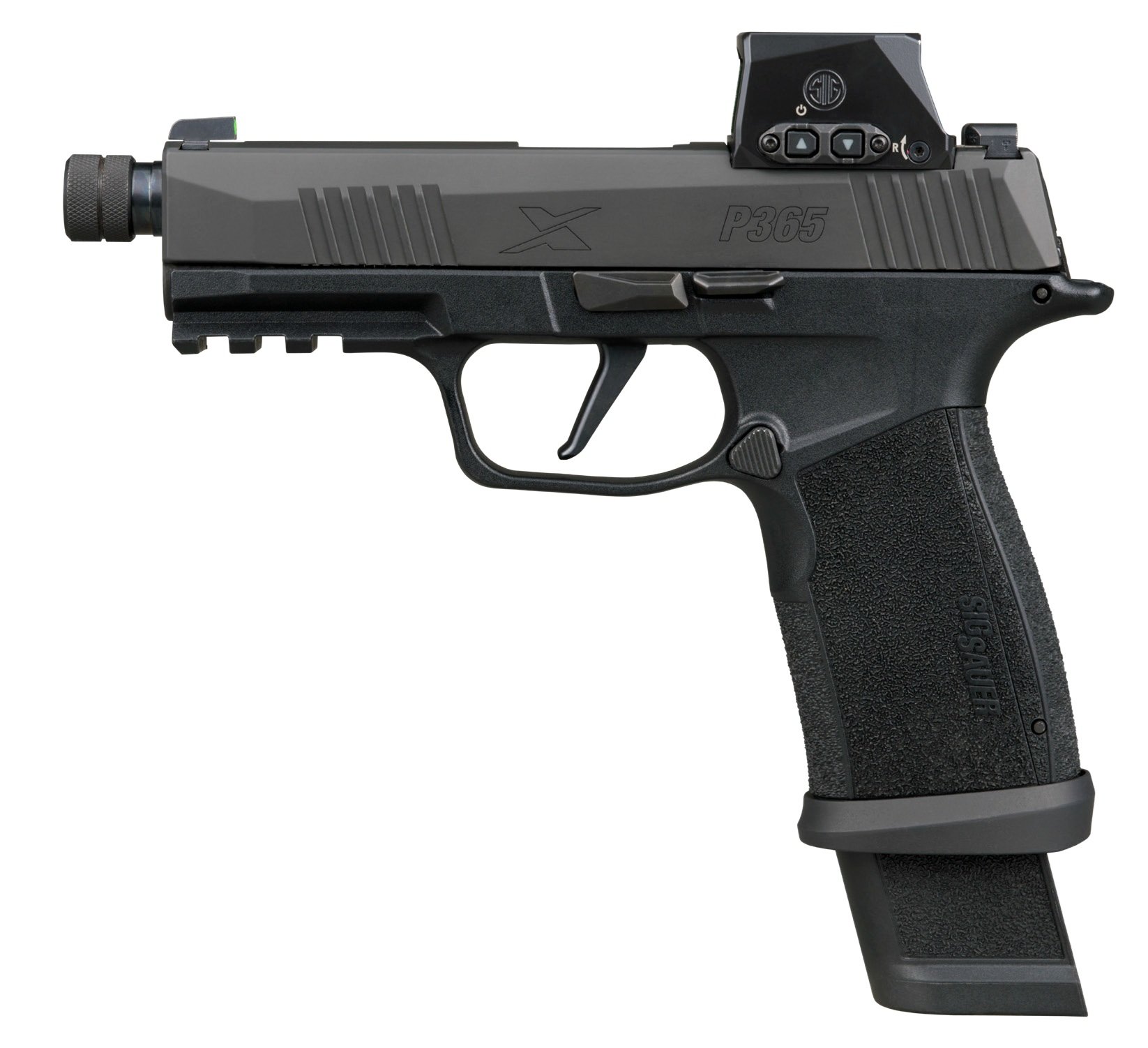 SIG SAUER P365X MACRO TACOPS ROMEO X SL 9MM PSTL 4.3" T.B.  4-21RD MAGS