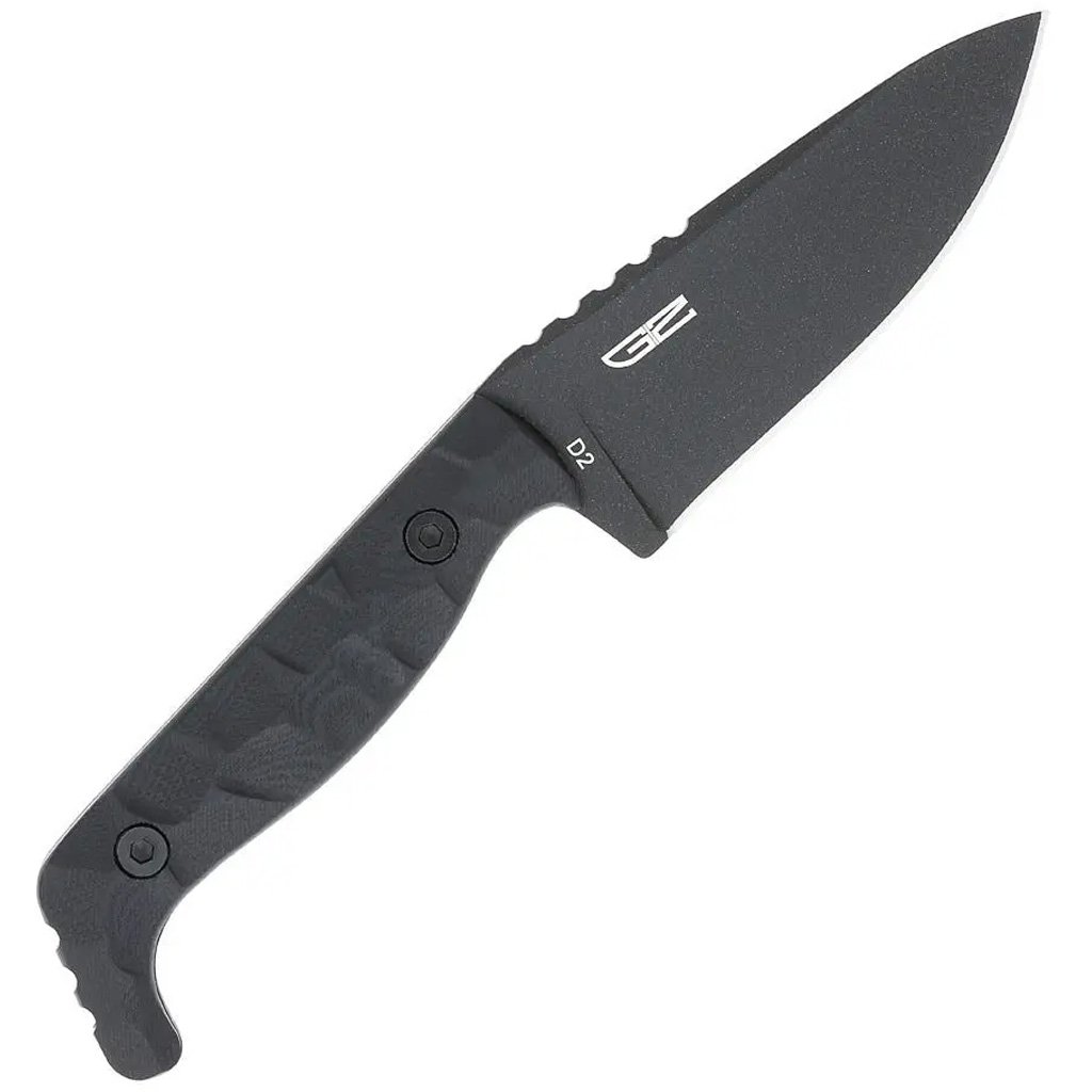 CobraTec Kingpin Knife Fixed Blade Black - Image 2