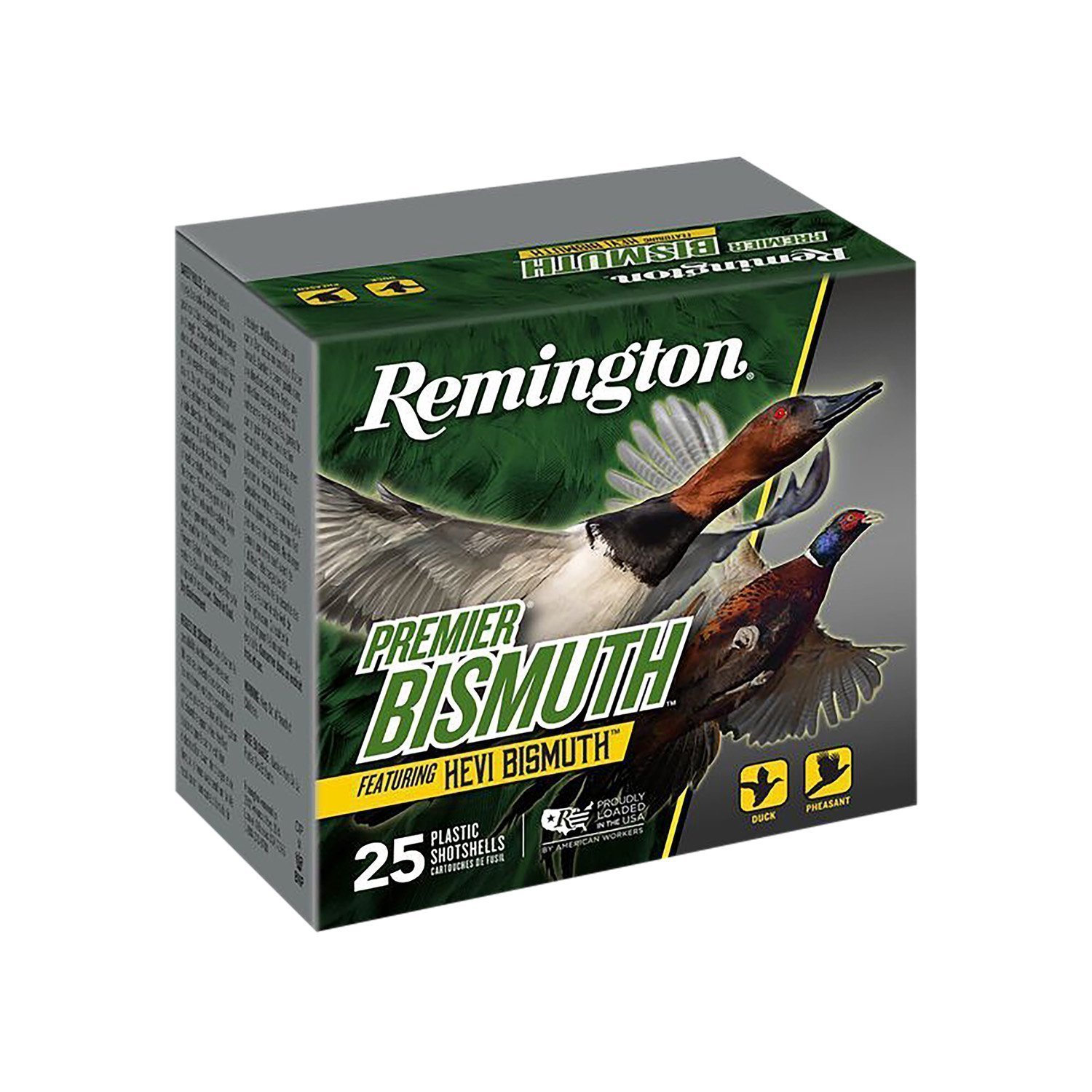Remington Ammunition R20501 Premier Bismuth  12Gauge 3" 1 3/8oz 5Shot 25 Per Box/10 Case