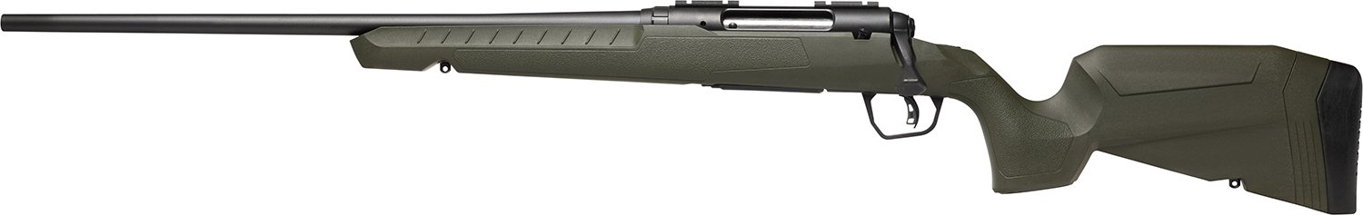 Savage Arms 32081 Axis 2 30-06 Springfield 4+1 22" Matte Black Sporter Barrel, Matte Black Drilled & Tapped Steel Receiver, Fixed Green Synthetic Stock, Left Hand