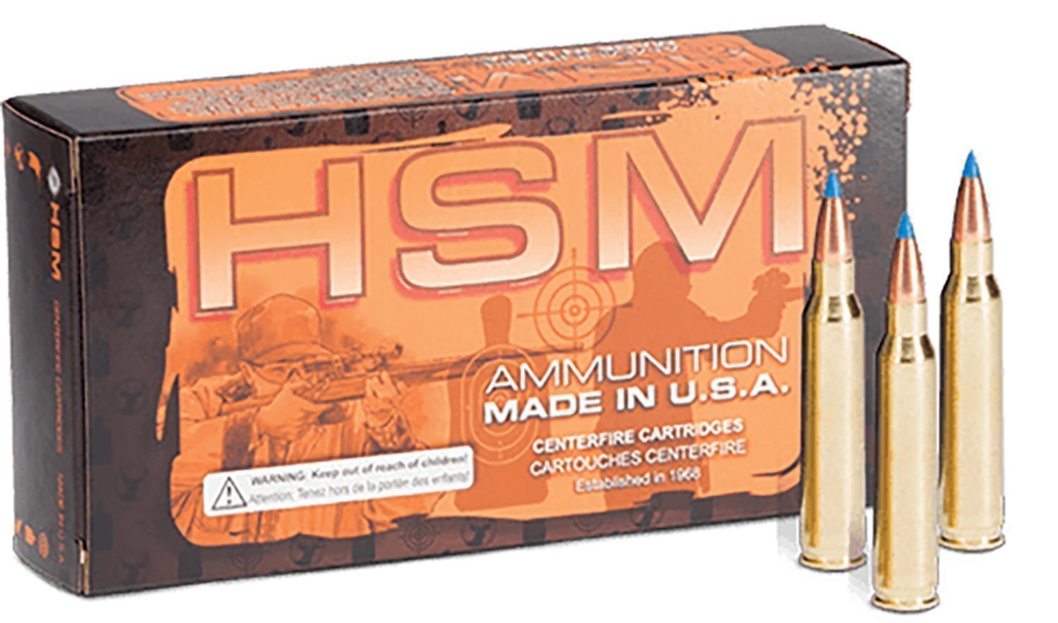 HSM 204R3N   204Ruger 32gr BlitzKing 20 Per Box/20 Case