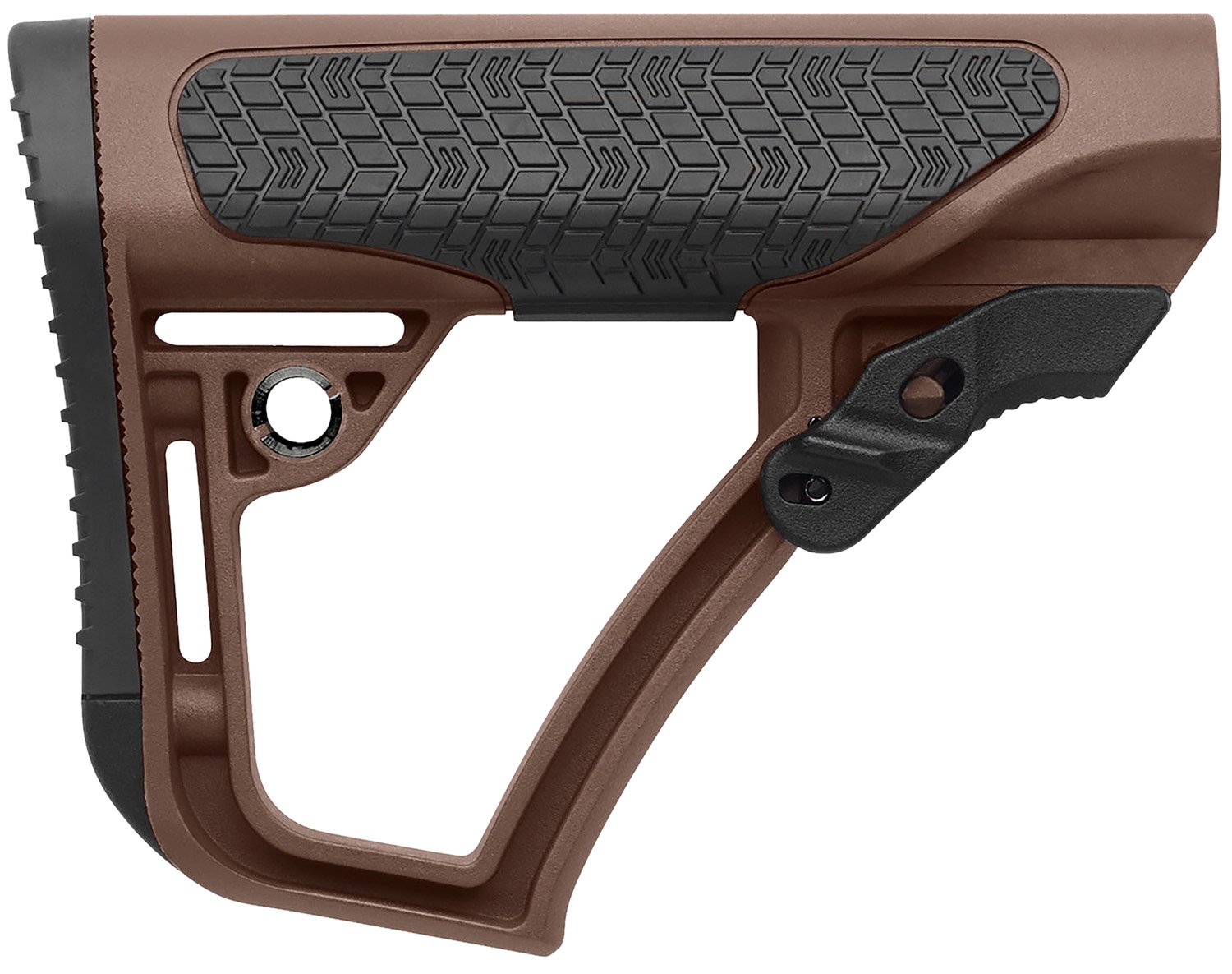 Daniel Defense 2109104179011 OEM  Mil-Spec Brown Synthetic for AR-Platform with Mil-Spec Receiver Extension (Tube Not Included)