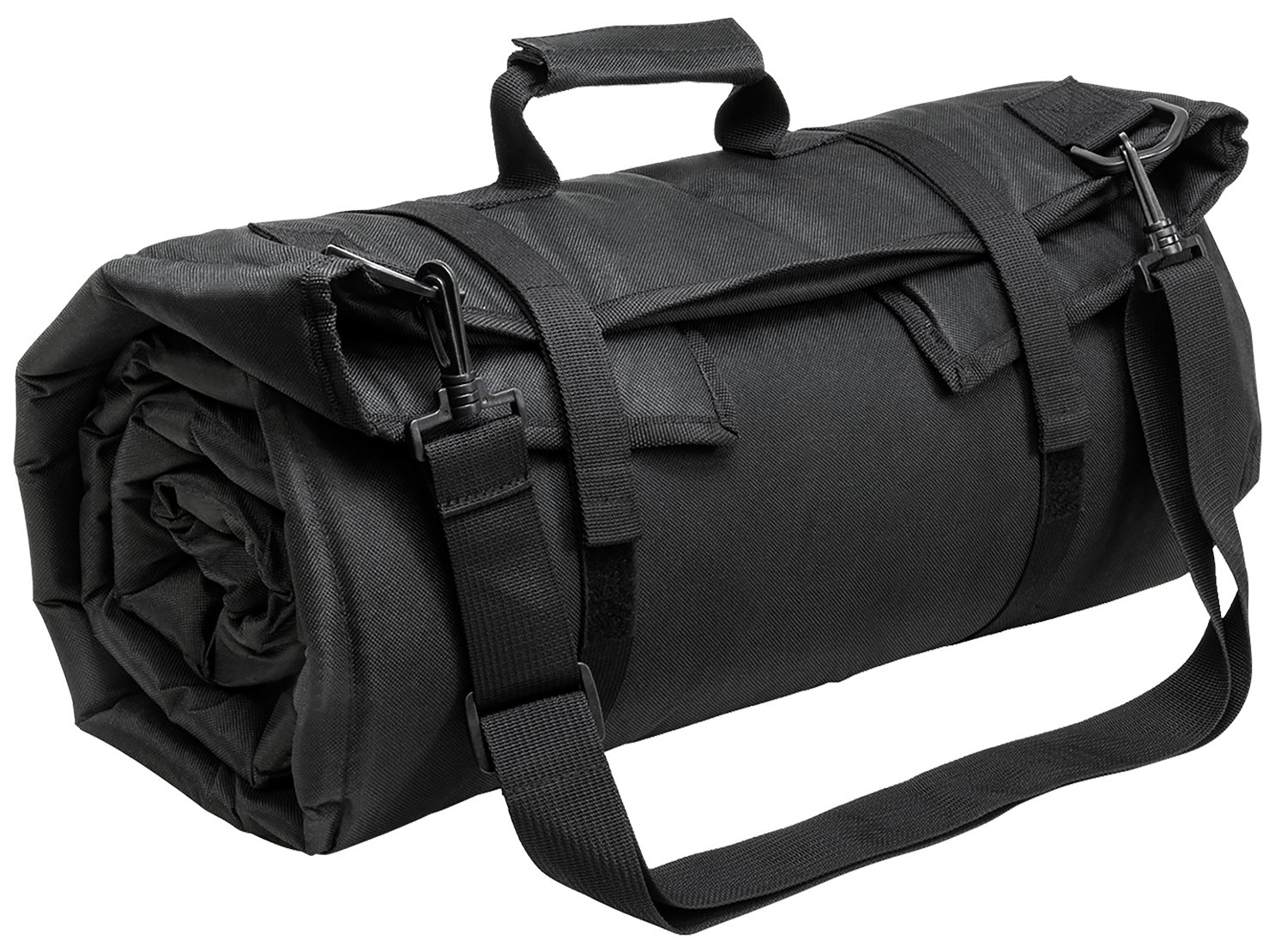 NcStar CVSHMR2957B Roll Up Shooting Mat  Black PVC 69"L x 35" H