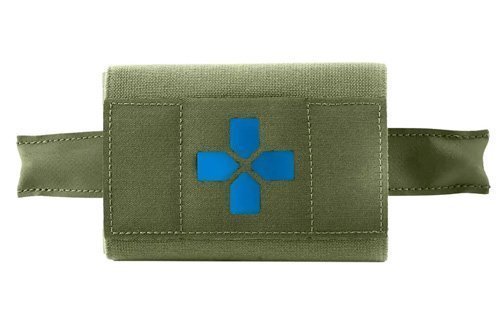 THE MICRO TRAUMA KIT NOW! COMPLETE KITS - BELT MOUNT, ADVANCED SUPPLIES, RANGER GREEN