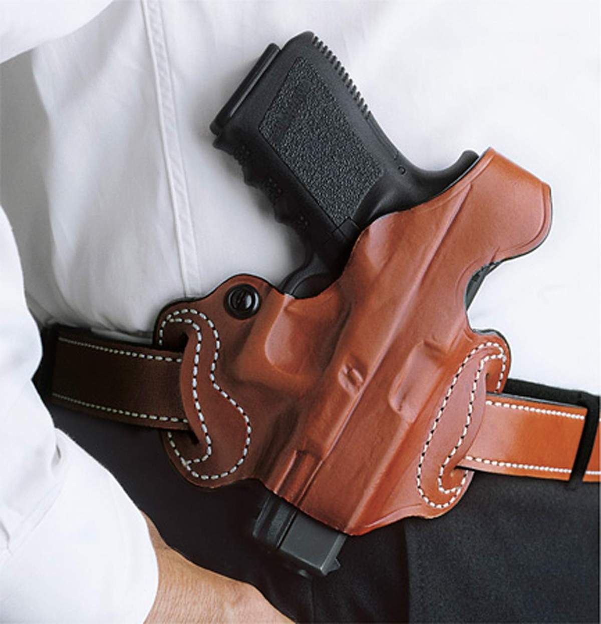 DeSantis #085 Thumb Break Mini Slide Holster for Keltec PMR30 Black RH