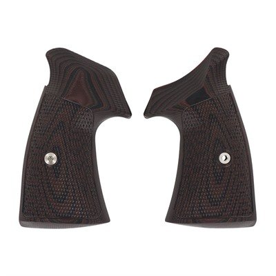 S&W N-FRAME, TAC DIAMOND, SQUARE BUTT, BLACK CHERRY