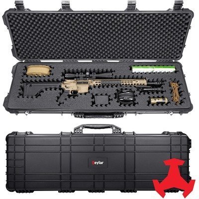 48'' HARD RIFLE CASE W/RAGAR FOAM INSERT BLACK