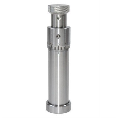 30 CAL STAINLESS MICROMETER TOP SEATER DIE BLANK