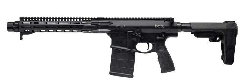 DD5P 7.62x51 12.5" MLOK SBA3 Blk 20-rd