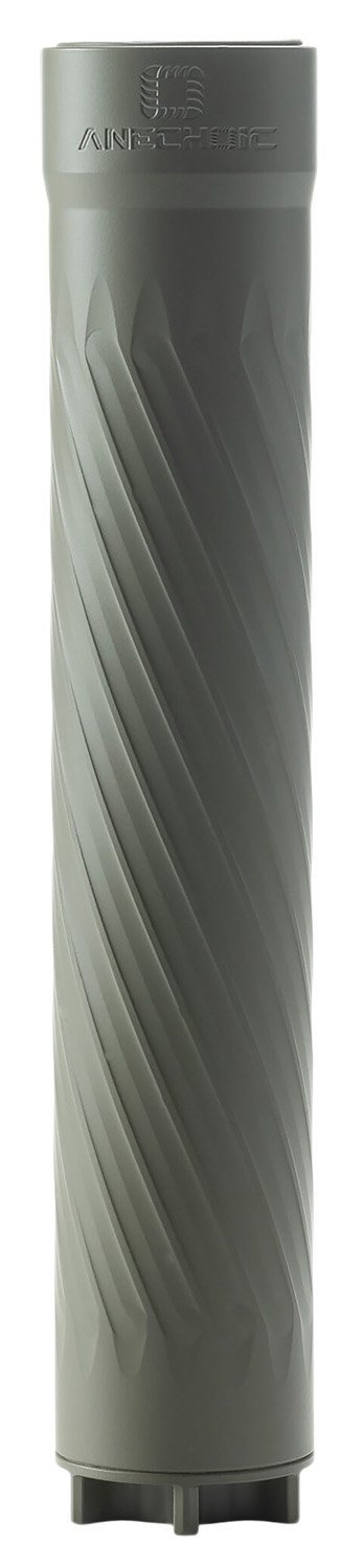 Anechoic X22OD Anechox 22  22LR/22WMR/17HMR 1.10" Olive Drab Aluminum/Titanium 1/2"x28