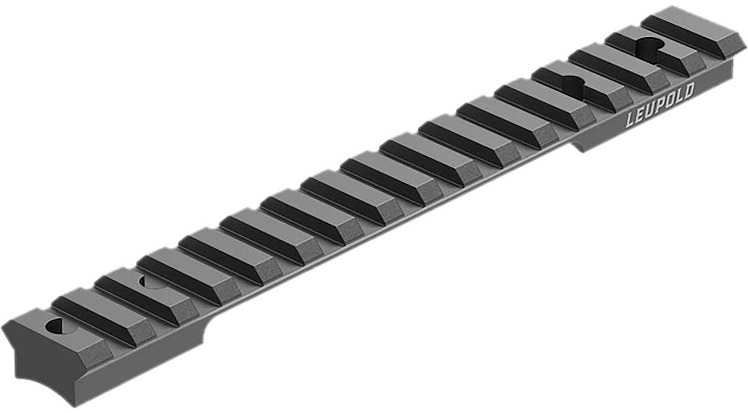Leupold 185341 BackCountry Cross-Slot Base Black Aluminum Long Action 20 MOA