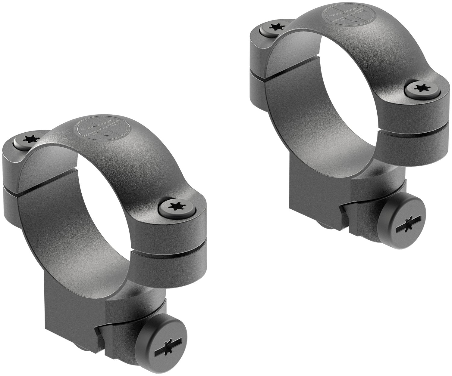 Leupold 51038 Ringmounts  Matte Black Ruger No. 1/77/11 30mm Medium