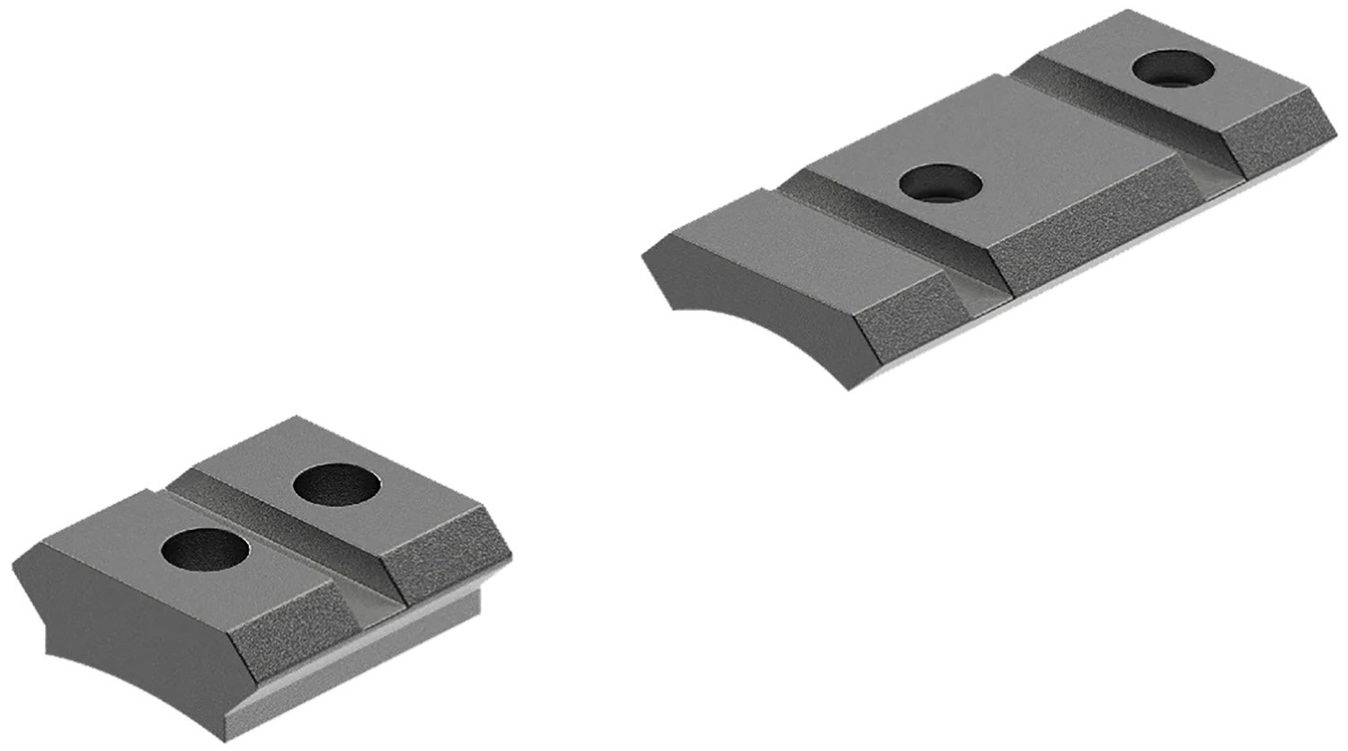 Leupold 49836 QRW Cross-Slot Base Set Matte Black Steel Winchester 70 Express