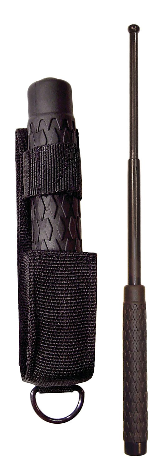 PSP NS21R Expandable  21" Steel Black Rubber Handle Includes Sheath