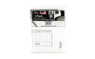 PROSHOT 23"X35" B27 SILH 5PK