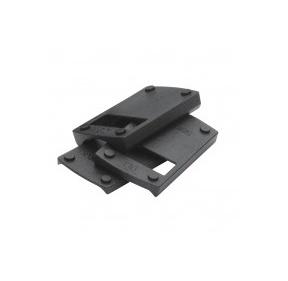 Leupold Deltapoint Pro Dovetail Aluminum Handgun Mount (Replaces Rear Iron Sight) Springfield Matte