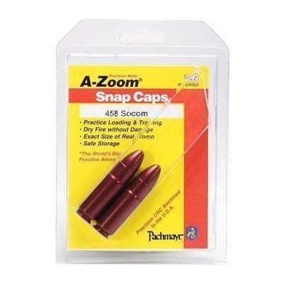 458 SOCOM SNAP CAP BLUE 2PK