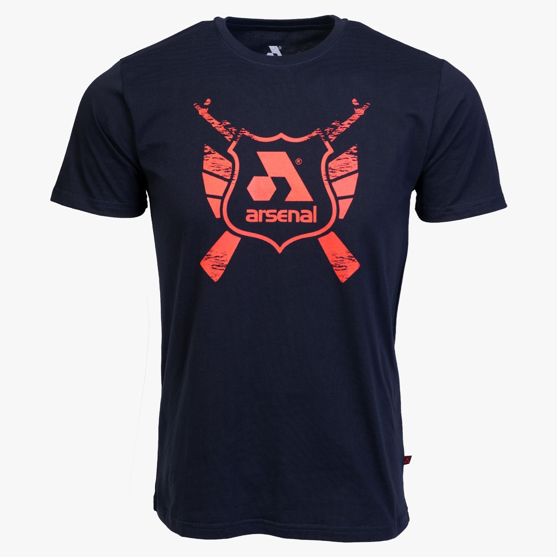 Arsenal Small Blue Cotton Relaxed Fit Classic T-Shirt