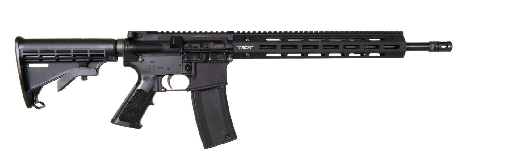 Troy SPC M4A3 Semi-Auto Rifle 5.56 Optic Ready Black Finish
