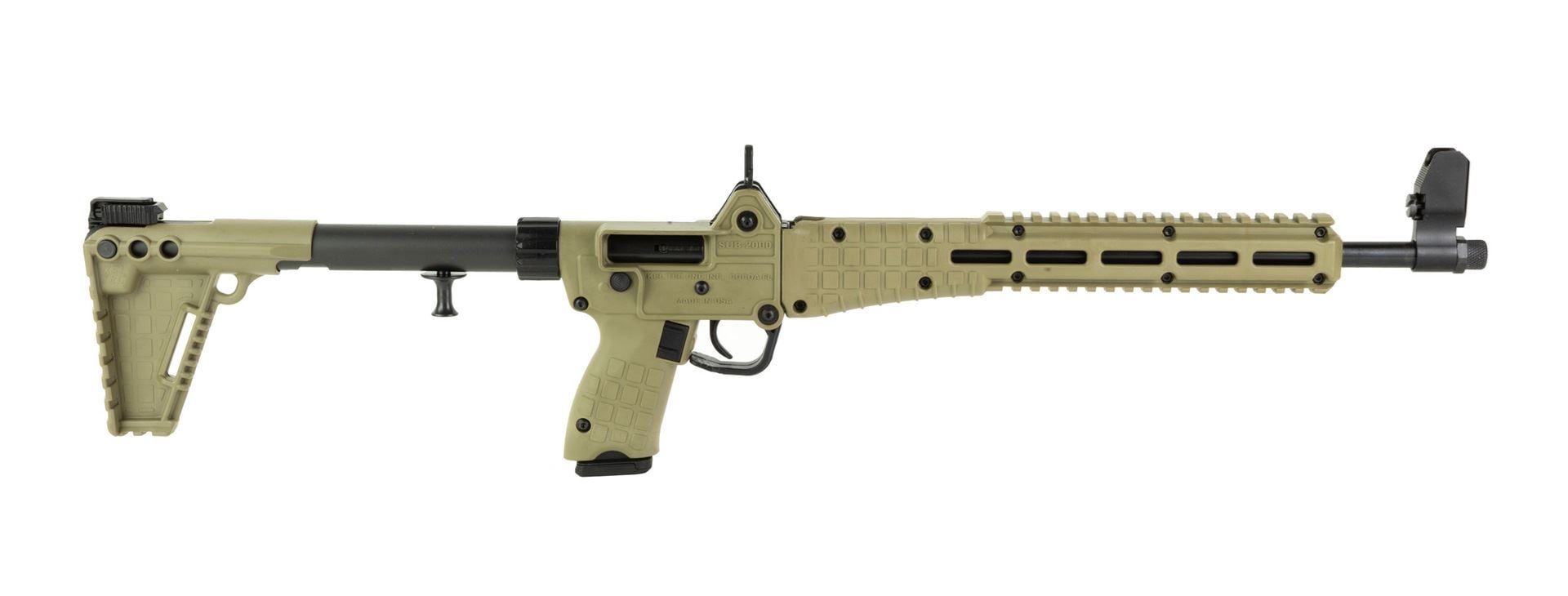KelTec Sub-2000 9mm Carbine Glock 17 10rd Magazine Blued Tan Finish