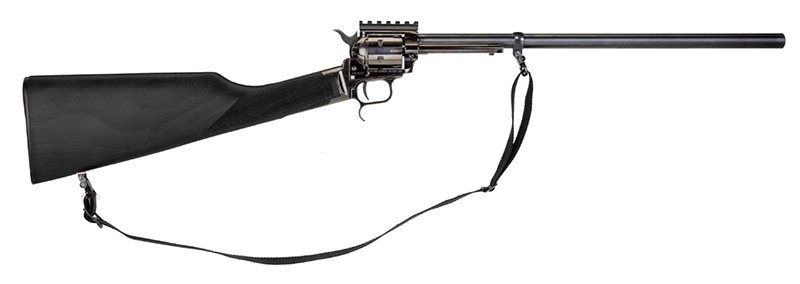 RR RANCHER .22LR BK 16''  6RDS PIC, BK STOCK W/BK