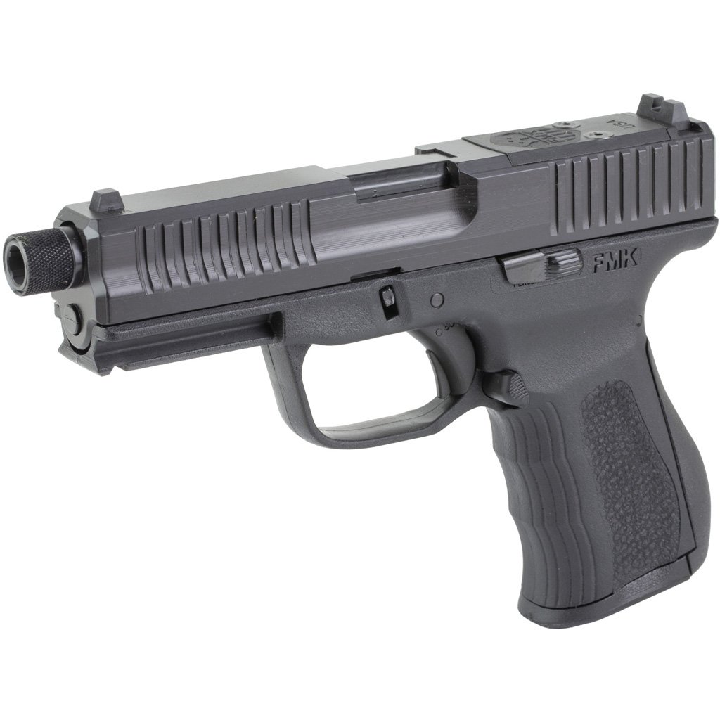FMK G3 Threaded Barrel Pistol 9mm 4.5 in. Black w/ Glock Comp Sights 14 rd. - Image 2