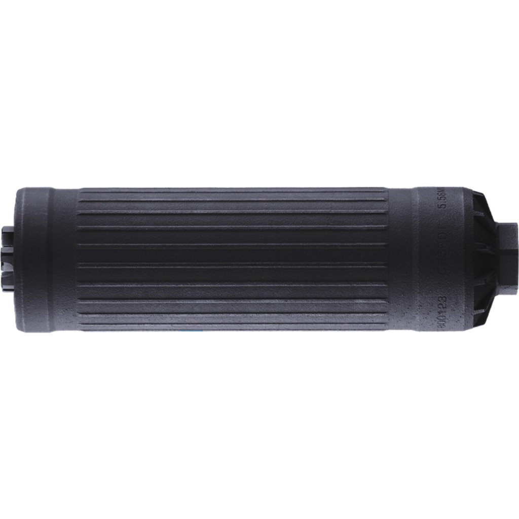 Dead Air Defense CT5P Patrol Suppressor 6mm/5.56 with 1/2 X 28 Direct Thread Black