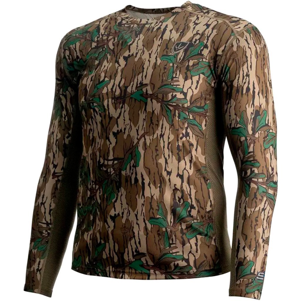 Blocker Finisher Turkey LS Performance Tee MO Greenleaf X-Large - Image 2