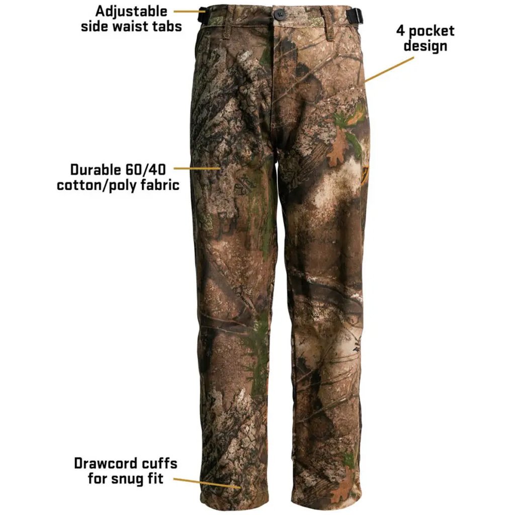 Blocker Youth Fused Cotton Field Pant RT APX Youth Small - Image 2