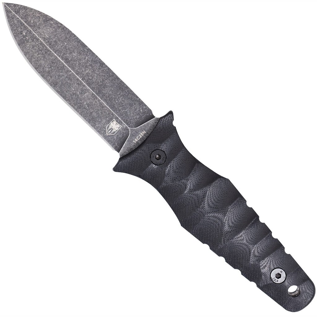 CobraTec Claymore Dagger Fixed Blade Black Stonewash - Image 3