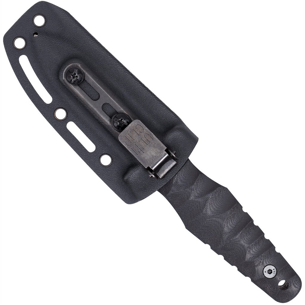CobraTec Claymore Dagger Fixed Blade Black Stonewash - Image 2