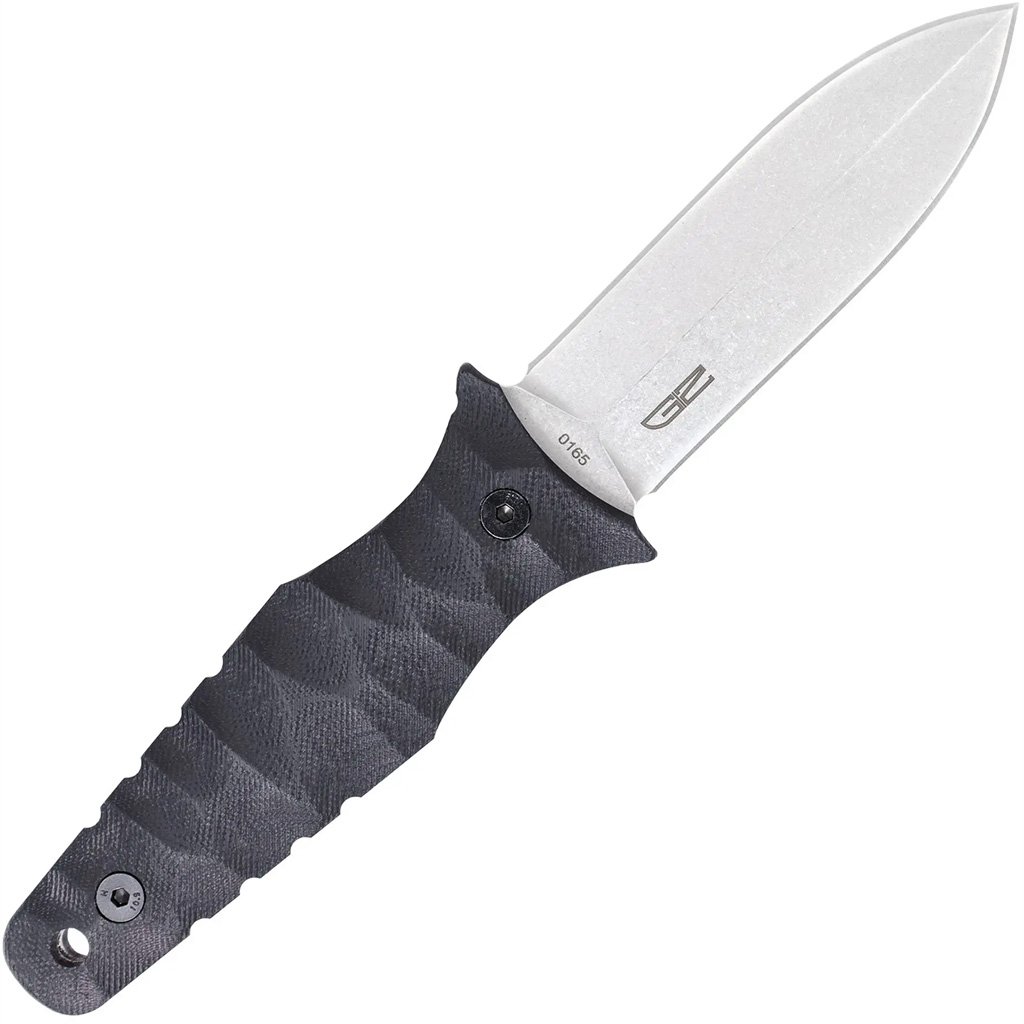 CobraTec Claymore Single Blade Dagger Fixed Blade Satin Stonewash - Image 3