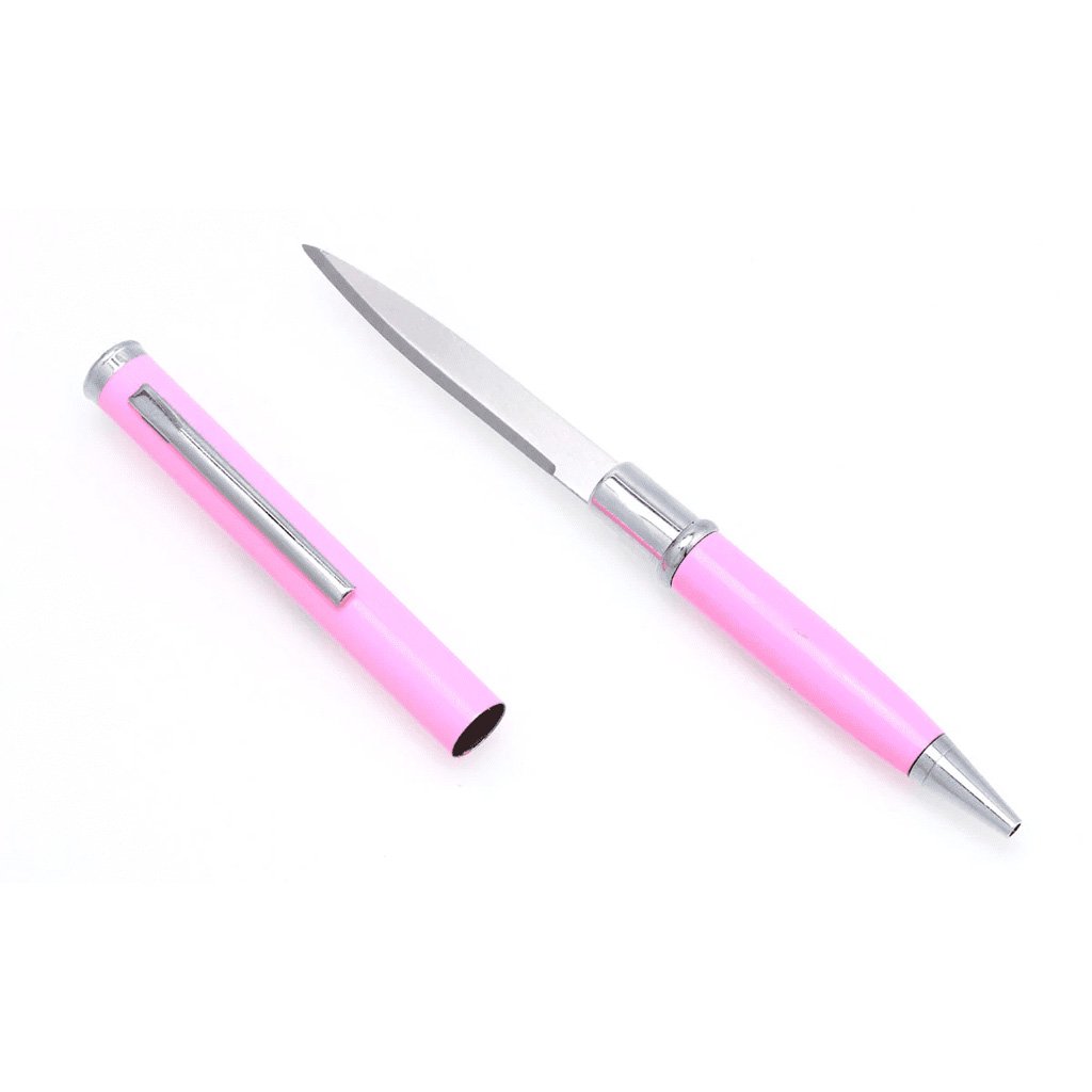CobraTec Pen Knife Fixed Blade Pink - Image 2