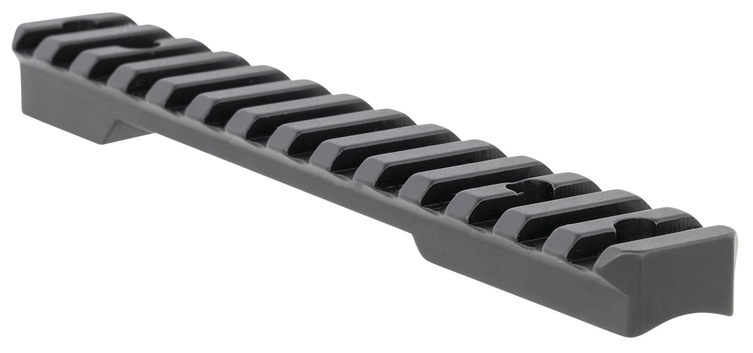 Talley PSM258763 Fierce Picatinny Rail Black Anodized Short Action 20 MOA