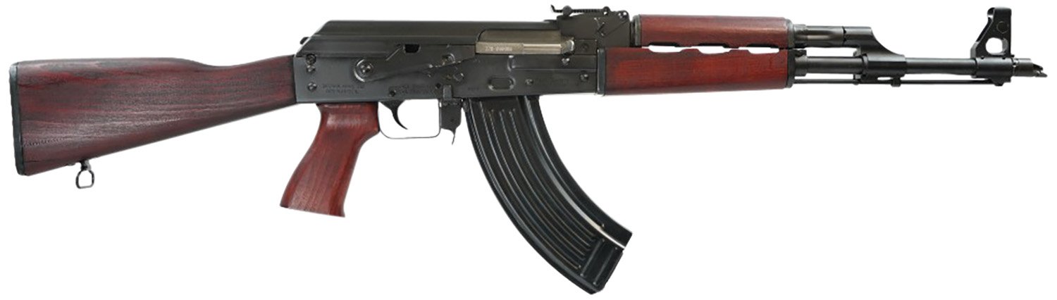 Zastava Arms Usa ZR7762SR ZPAPM70  7.62x39mm 30+1 16.30" Black Chrome Lined Steel Barrel, Black Serbian Red Wood Handguard, Serbian Red Wood Fixed Stock, Serbian Red Wood Grip