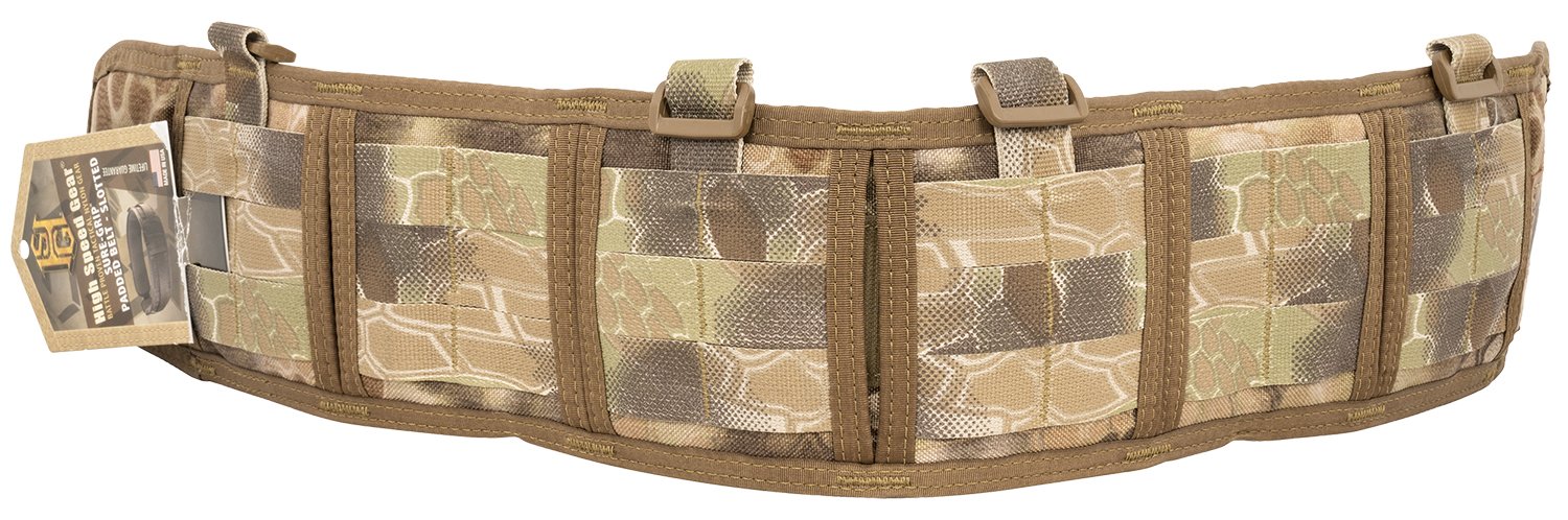 High Speed Gear 33PB00HY Sure-Grip  Camo Neoprene Small Belt Size 30.75"
