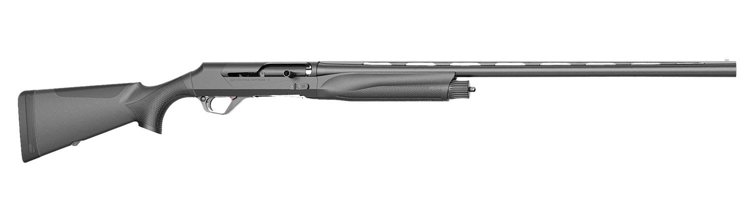 Retay USA RACEBLK28 Ace  Full Size 12 Gauge Semi-Auto 3.50" 3+1 28" Extra Black Vent Rib Barrel, Drilled & Tapped Steel Receiver, Adj Shim Black Synthetic Stock, Ambidextrous