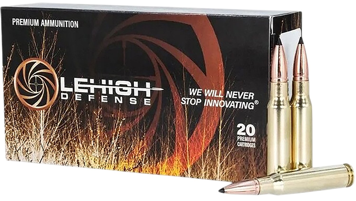 Wilson Combat LA308165TXC   308Win 165gr Tipped Extreme Chaos 20 Per Box/10 Case