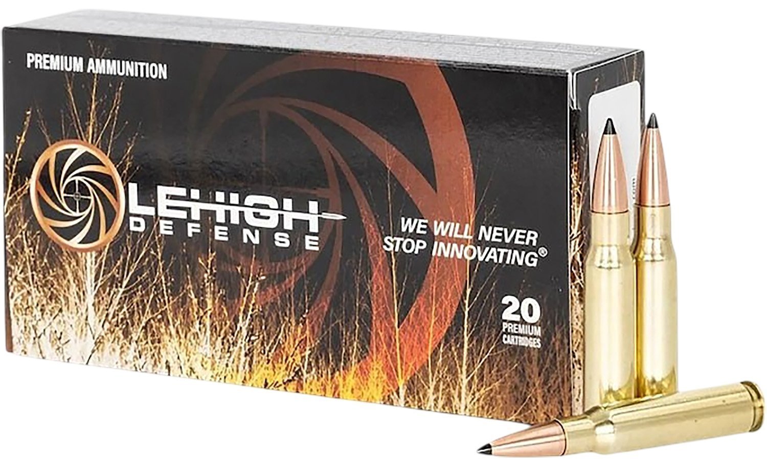 Wilson Combat LA308175TME   308Win 175gr Tipped Maximum Expansion 20 Per Box/10 Case