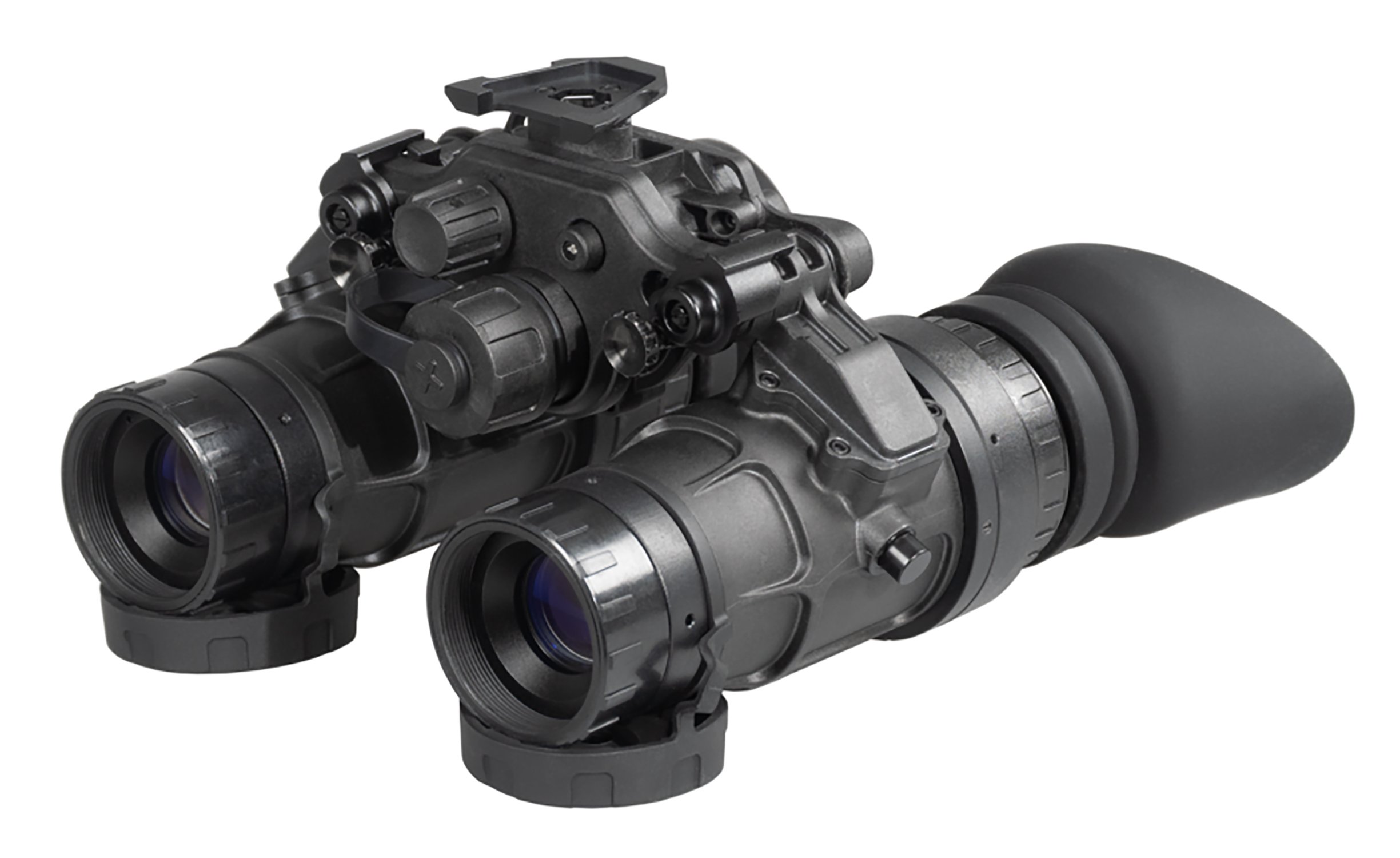 AGM Global Vision 12UN512941143111 UNVG-51 3AL1 Night Vision Goggles Black 1x 64-72 Ip/mm Resolution