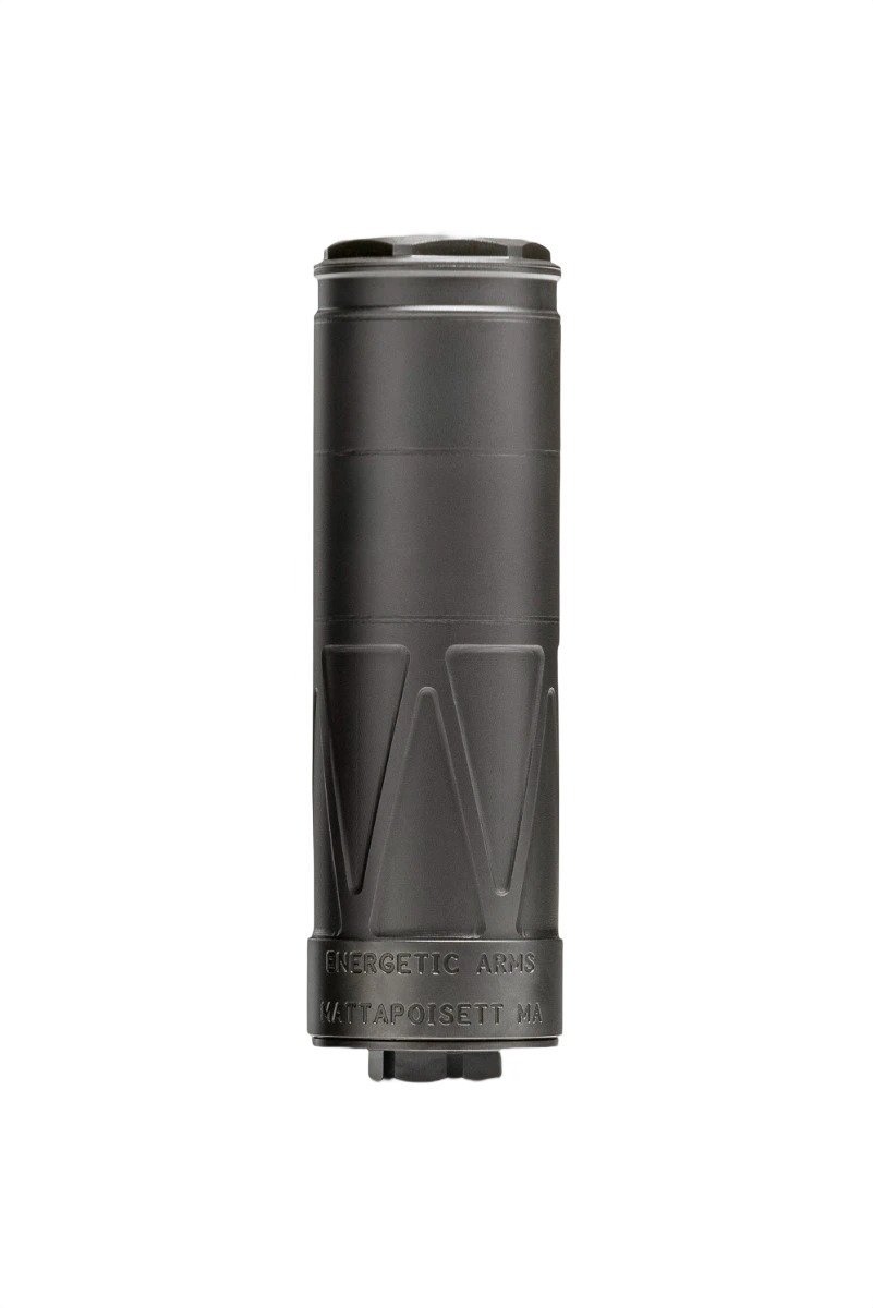 Energetic Armament EA83 Energetic Armament Sonus 9K 9mm Luger 1.5" Black Stainless Steel 1/2"x28
