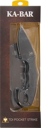 KA-BAR TDI POCKET STRIKE DROP - POINT 3.18" W/CLIP SHEATH - Image 2
