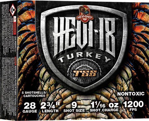HEVI-SHOT HEAVY 18 TSS 28GA - 3" 1-1/16OZ #9 5RD 10BX/CS